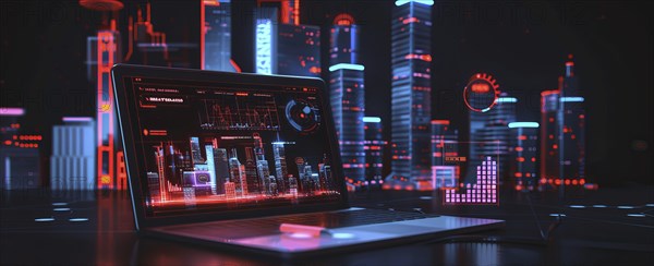 Data analysis of trends about investments, mortgages, financial markets and real estate, AI