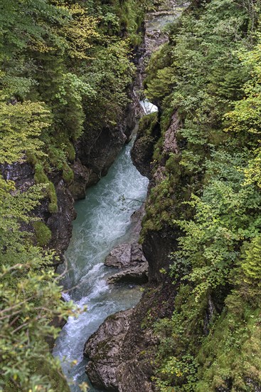 Gorge of the Ostrach, Hinterstein, Bad Hindelang, Allgaeu, Bavaria, Germany, Europe
