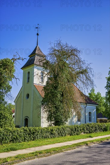 Diemitz village church, Mirow, Mecklenburg-Vorpommern, Germany, Europe