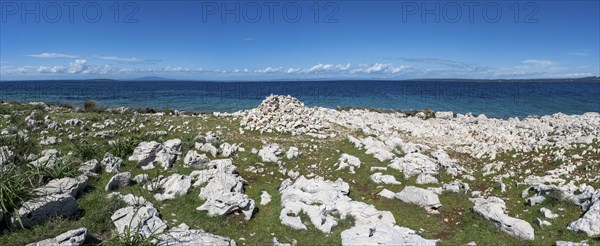Northernmost point of the island of Pag, Zadar, Dalmatia, Croatia, Europe