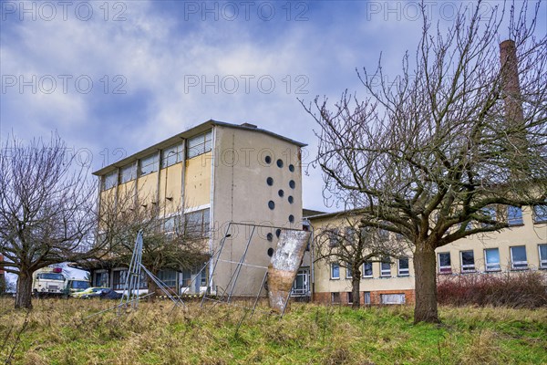 Former industrial bakery in Wittenburg, Mecklenburg-Vorpommern, Germany, Europe