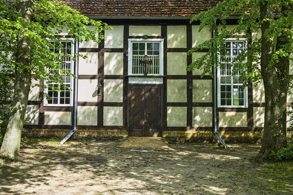 Wilhelmsaue village church, Letschin, Brandenburg, Germany, Europe