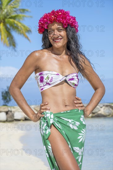 South Pacific Beauty, Raiatea, French Polynesia, Society Islands, Leeward Islands, Oceania