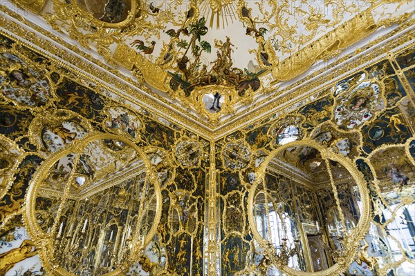 Hall of Mirrors, Wuerzburg Residence, UNESCO World Heritage Site, Wuerzburg, Lower Franconia,