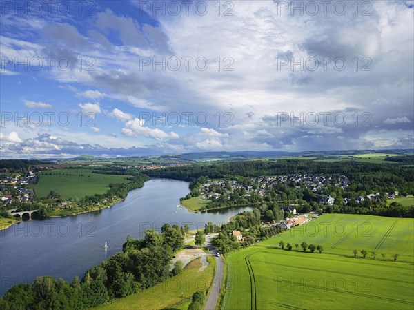 The Malter Dam is a dam built between 1908 and 1913 in the Free State of Saxony near the town of