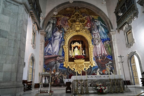 Basilica de Nuestra Senora, Candelaria, Tenerife, Canary Islands, Spain, Europe, Opulently designed