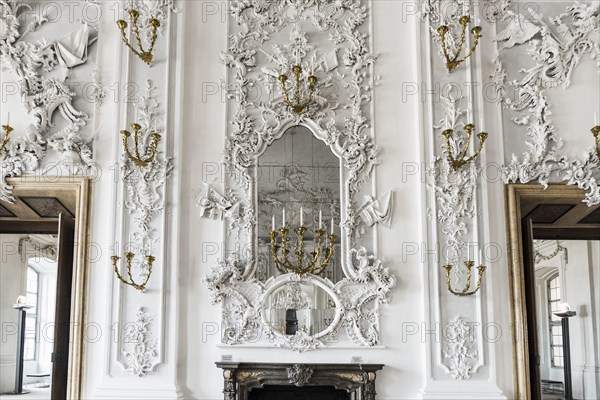 White Hall, Wuerzburg Residence, UNESCO World Heritage Site, Wuerzburg, Lower Franconia, Franconia,