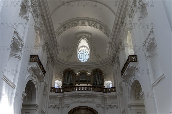 Interior view, Kollegienkirche, Salzburg, Salzburger Land, Austria, Europe