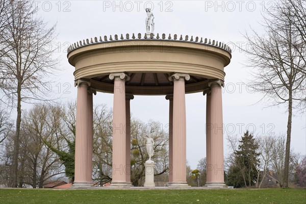 Hebetempel, Schlossgarten, Neustrelitz, Mecklenburg-Vorpommern, Germany, Europe