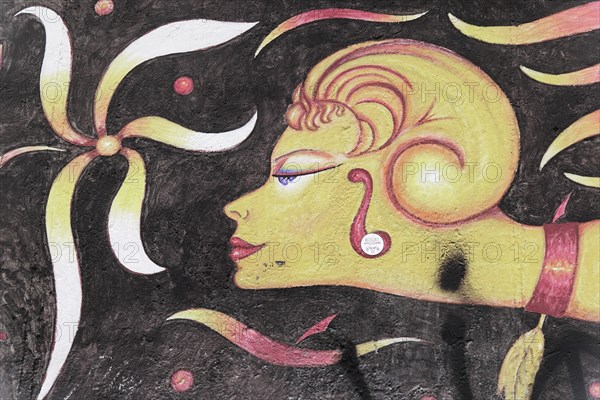 Fulvio Pinna, Wall painting, Mural, East Side Gallery, Graffiti on the Berlin Wall in the East Side