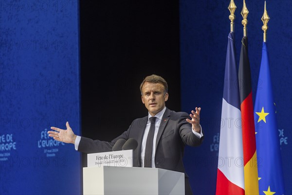 French President Emmanuel Macron visits the Federal Republic of Germany at the invitation of