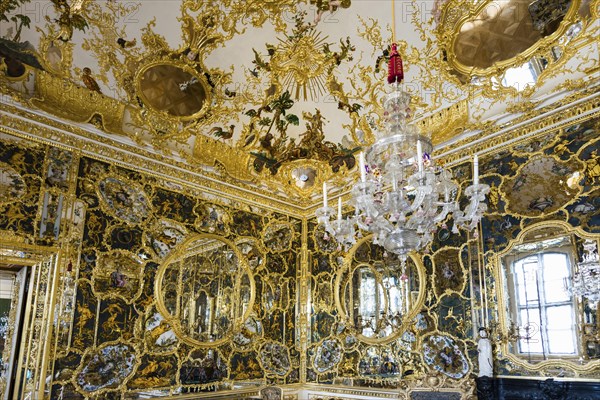 Hall of Mirrors, Wuerzburg Residence, UNESCO World Heritage Site, Wuerzburg, Lower Franconia,