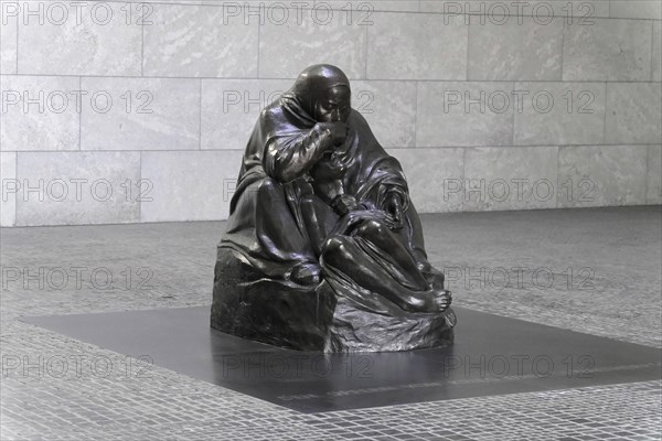 Pieta by Kaethe Kollwitz in the Schinkelbau Neue Wache unter den Linden in Berlin, Berlin, Germany,