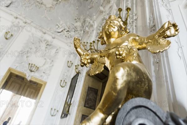White Hall, Wuerzburg Residence, UNESCO World Heritage Site, Wuerzburg, Lower Franconia, Franconia,