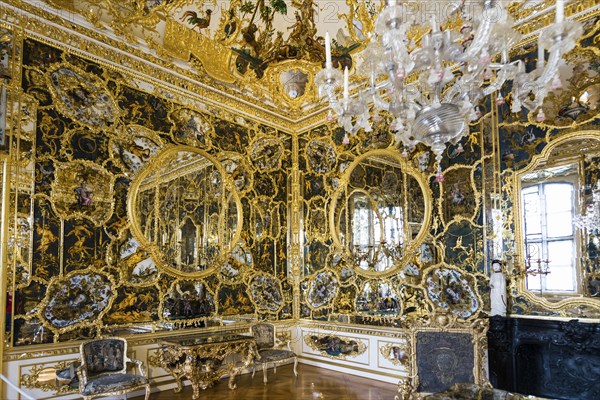 Hall of Mirrors, Wuerzburg Residence, UNESCO World Heritage Site, Wuerzburg, Lower Franconia,