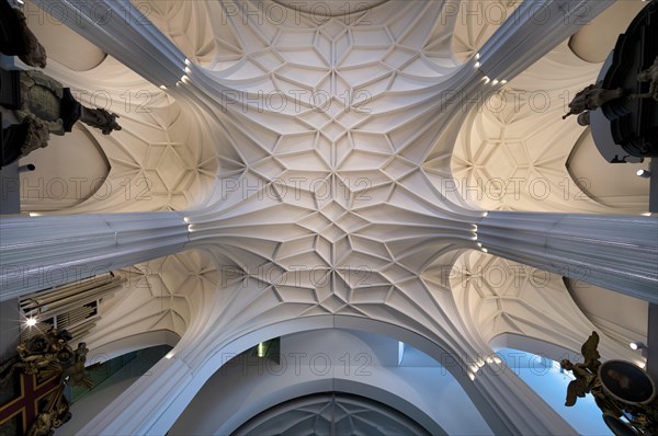 Interior photo Paulinum, ceiling construction, ceiling, University Church of St Pauli, University