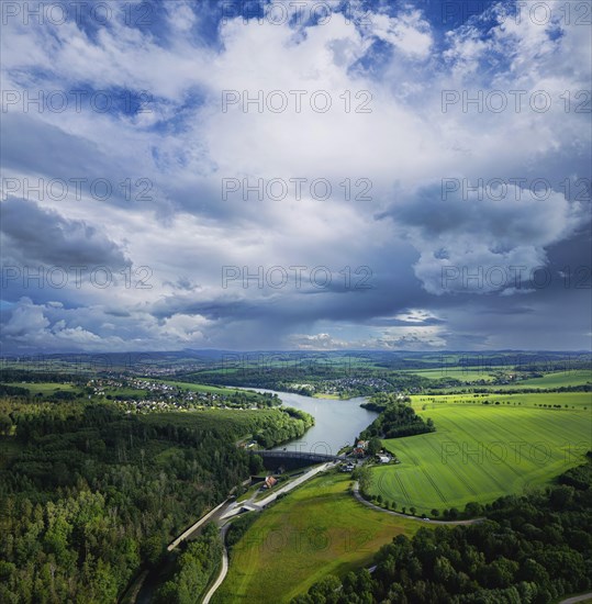 The Malter Dam is a dam built between 1908 and 1913 in the Free State of Saxony near the town of