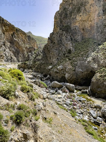 Kourtaliotiko Gorge Kourtalioti Kourtaliotiko Gorge Kourtialoti Gorge, Crete, Greece, Europe