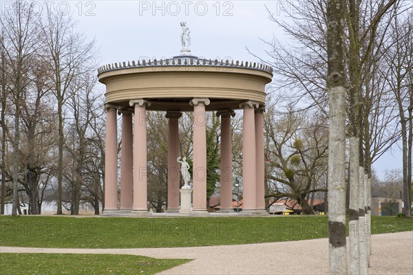 Hebetempel, Schlossgarten, Neustrelitz, Mecklenburg-Vorpommern, Germany, Europe