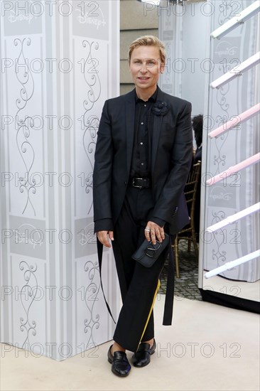 Dawid Tomaszewskis at the German premiere of Becoming Karl Lagerfeld at the Zoo Palast Berlin on 30