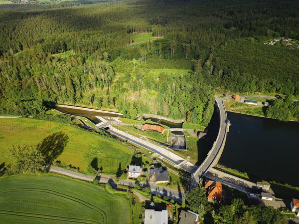 The Malter Dam is a dam built between 1908 and 1913 in the Free State of Saxony near the town of