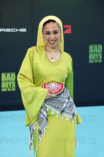 Tua El Fawwal at the Bad Boys, Ride or the German premiere in Berlin at the Zoo Palast on 27 May