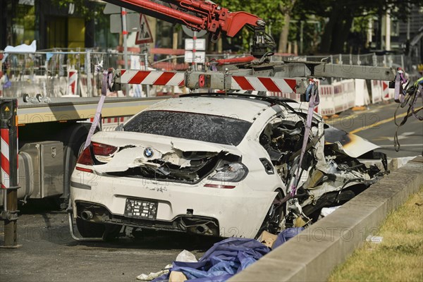 29.05.24. Car accident, Tauentzienstrasse, Charlottenburg, Berlin, Germany, Europe