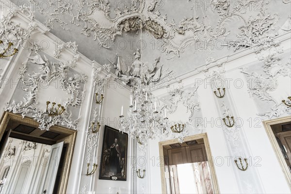 White Hall, Wuerzburg Residence, UNESCO World Heritage Site, Wuerzburg, Lower Franconia, Franconia,