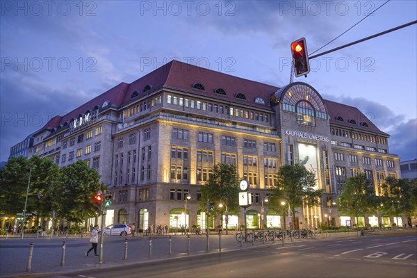 KaDeWe, Tauentzienstrasse, Schoeneberg, Berlin, Germany, Europe