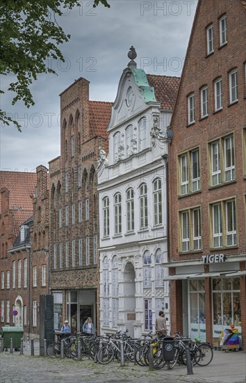 Buddenbrookhaus, Mengstrasse, Luebeck, Schleswig-Holstein, Germany, Europe