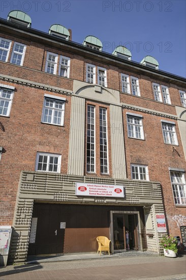 Ditib Mosque, Turkish-German Cultural Centre Diyanet, Fleischhauerstrasse, Luebeck, Lower Saxony,