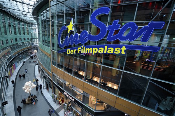Petersbogen, casino, CineStar Der Filmpalast, cinema, logo, shopping arcade, mall, shopping centre,