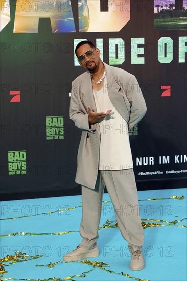 Will Smith at the Bad Boys, Ride or the Germany premiere in Berlin at the Zoo Palast on 27 May 2024