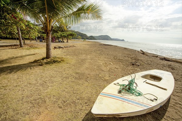 On the beach of Playa Tarcoles Costa Rica