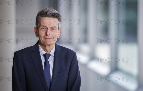 Rolf Mützenich, Chairman of the SPD parliamentary group in the Bundestag, poses for a photo in
