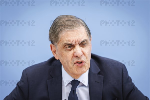 Romani Rose, Chairman of the Central Council of German Sinti and Roma, recorded during the Federal