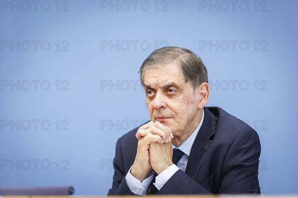 Romani Rose, Chairman of the Central Council of German Sinti and Roma, recorded during the Federal