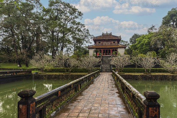 Shrine pavilion in Imperial Khai Dinh Tomb