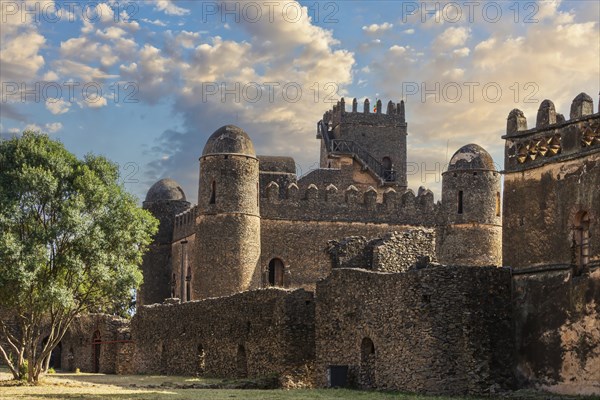 Fasilides Castle, founded by Emperor Fasilides in Gondar, once the old imperial capital and capital