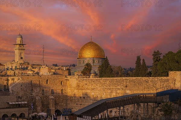 The Dome of the Rock on Temple Mount