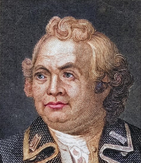 Israel Putnam, 1718 to 1790, American army general during the American War of Independence,
