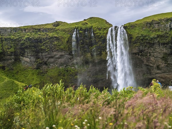 Seljalandsfoss is a waterfall in Iceland