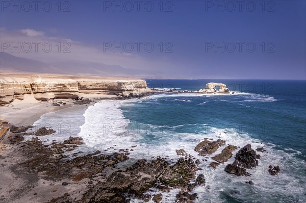 Natural Arch called La Portada in Antofagasta, Chile, South America