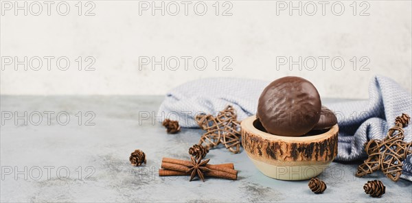 Nurnberg elisen gingerbread, traditional german chocolate coated christmas sweets