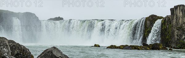 The Famous Godafoss waterfall in northern Iceland
