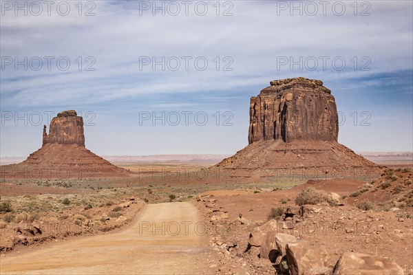 Famous Monument Valley in Arizona, USA, North America