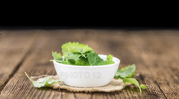 Balm on a vintage background as detailed close-up shot (selective focus)