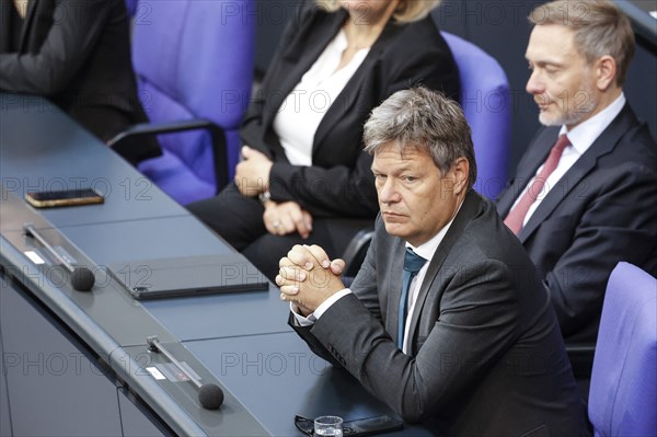 Federal Minister of Economics Robert Habeck and Federal Minister of Finance Christian Lindner,