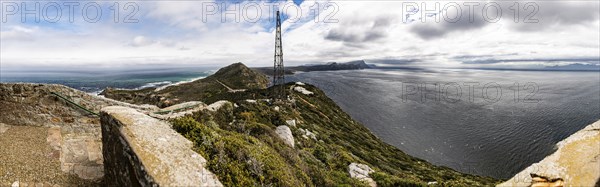 Cape Point at South Africa. The most southern point of the African continent