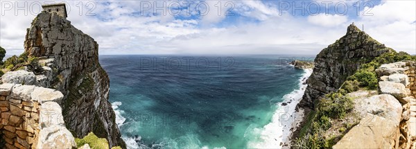 Cape Point at South Africa. The most southern point of the African continent
